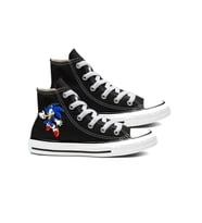 Sonic Canvas Design Sneaker Spor Ayakkabı