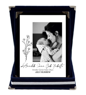 Anneler Günü Hediyesi Plaket, Anneler günü için Mini boy Plaket Anneler günü plaketi