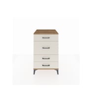 Kronos Komodin 4 Çekmeceli 60x59x96 Çam-Aytaşı