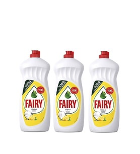 Fairy Bulasık Deterjanı Limon 650 ml X 3 Adet