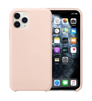 Buff iPhone 11 Pro ile Uyumlu Rubber Fit Kılıf Pink Sand (Pembe)