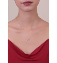 ÇELİKOĞLU KUYUMCULUK 8 AYAR ALTIN AY YILDIZLI   KOLYE 1,91 GR