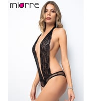Dantelli Fantezi Babydoll (Siyah)