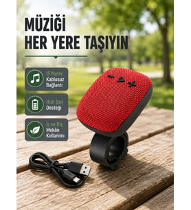 Taşınabilir Bluetooth Hoparlör – 5w Güçlü Ses, Tws Ve Fm Radyo Özellikli