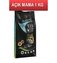 Vancat Multicolor Kedi Maması 1 Kg AÇIK (Kahverengi)