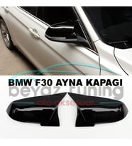 Bmw F30 Yarasa Ayna Kapağı Batman Piano Black Parlak Siyah