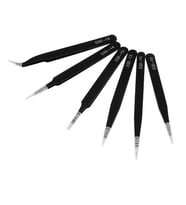 Hassas Elektronik Cımbız Seti 6 Çeşit Antistatik Çelik Tweezer Set