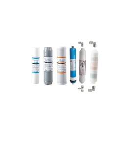 AQUAFLY Su Arıtma Filtresi Çift Karbonlu 6 Filtre 11 AŞAMA Arıtıcı Filtresi YEDEK 10' AÇIK KASA UYUMLU