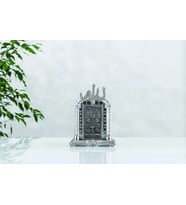 Kabe'nin Kapı Tasarımı Gümüş Renkli İslami Hediye