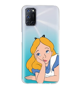 Oppo A52/A72/A92 Uyumlu Alice Tasarımlı Şeffaf Telefon Kılıfı