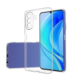 Huawei Nova Y70 Kılıf Şeffaf İnce ve Esnek Süper Silikon Kılıf (Renksiz)