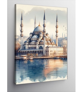 Kanvas Tablo İstanbul Eminönü Camii
