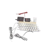 Led Lamba 4x9 ledli panjur içi çakar lamba Sarı 24V