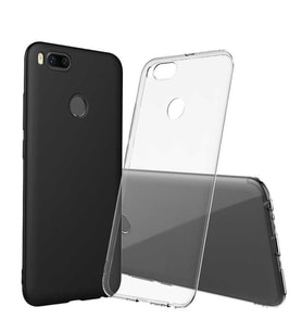 Xiaomi Mi 5X Kılıf Şeffaf Silikon Hibrit Case Kapak (Renksiz)