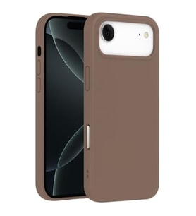 Coverzone iPhone 17 ?le Uyumlu K?l?f Z-Mara Lansman Vieri Tam Koruma Arka Kapak Kamera Koruma �?k?nt?l? P�r�zs�z Y�zey A�?k Kahve