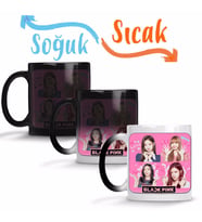 Blackpink 01 Sihirli Kupa Bardak Porselen