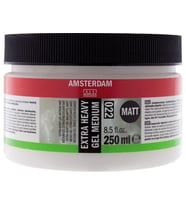 Talens Amsterdam Extra Heavy Gel Medium Matt 022 Extra Kuvvetli Jel Medyum Mat 250 ml 