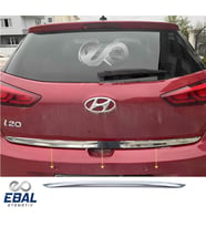 Hyundai İ20 Krom Bagaj Alt Çıtası 2014-2019 Model Arası Uyumlu P. Çelik