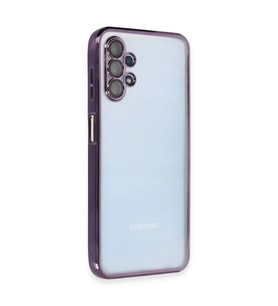 Galaxy A13 4g Kılıf  Lensli  - Mor