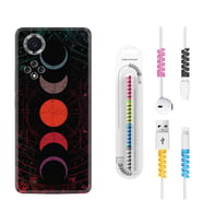 Huawei Nova Y70 Y90 Nova 9 SE  Kılıf Kablo Koruma Spiral Silikon Epiclys 1645