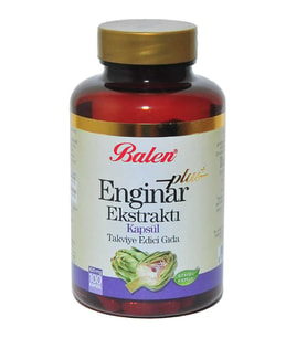 Enginar Ekstraktı Plus+ 100 Kapsül