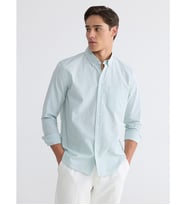 LCWAIKIKI Classic Yeşil Regular Fit Ekose Erkek Gömlek