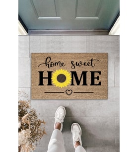 Papatya Home Sweet Dekoratif Iç Ve Dış Kapı Önü Paspası 70x45 Cm