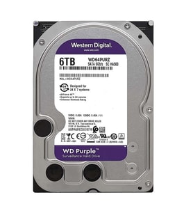 WD Purple 6TB 5400Rpm 256MB -WD64PURZ