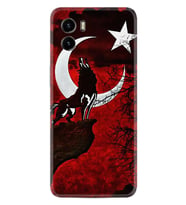 Vivo Y15S Y32 Y33S Y51 Y53S Kılıf Desemli Silikon Wolf and Moon 2 1381