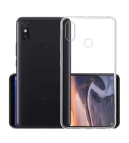 Xiaomi Mi Max 3 Kılıf Şeffaf Silikon Hibrit Case (Renksiz)