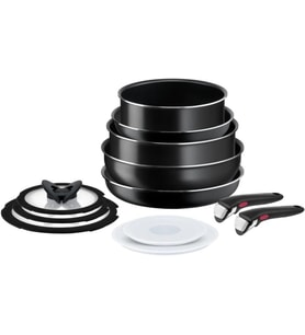 Tefal Ingenio Simplecook 1X Büyük Tava Tencere Seti - 12 Parça (Çok Renkli)