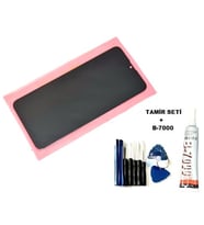 Tkgz General Mobile GM 21 PLUS Uyumlu Lcd Ekran Dokunmatik + B-7000 + Tamir Seti
