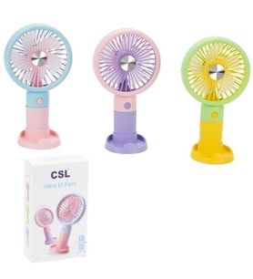 CSL XF Şarjlı Mini Fan Sarı