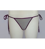 ASM0270 Bayan Renkli Özel Gün String (Standart)