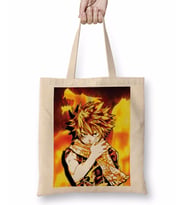 Fairy Tail Natsu Dragneel Fire Dragon Bez Çanta Uzun Saplı