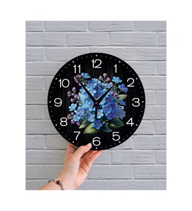 bilge Tasarım retro Duvar Saati 35 x 35 CM (Karışık)
