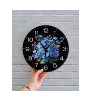 bilge Tasarım retro Duvar Saati 35 x 35 CM (Karışık)
