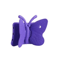 Apple iPad Mini 4 Uyumlu Zore Butterfly Standlı Tablet Kılıf (Mor)