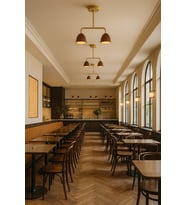 Lumière Deux Sarkıt Lamba-Avize - Modern Endüstriyel Mufak Hol Cafe Salon Avize