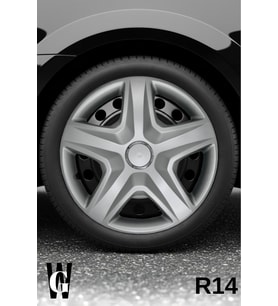 Kia Clarus 14 İnç Jant Kapağı (4 ADET) Gri G103