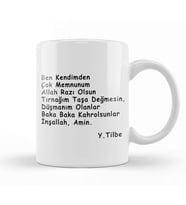 Yıldız Tilbe Motto Söz Kupa Bardak Porselen