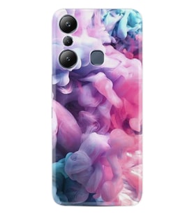 Infınix Hot 20i Kılıf Resimli Desenli Baskılı Silikon Pink Cloud 1305