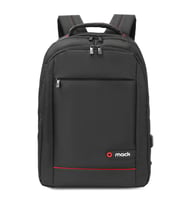 MACK MCC-006 15.6" OFFICE USB GİRİŞLİ NOTEBOOK SIRT ÇANTASI SİYAH
