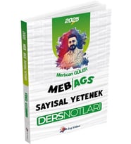 2025 MEB AGS Sayısal Yetenek Ders Notları Dizgi Kitap