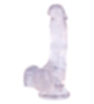 Konyax Rengi Beyaz 18 cm Dildo
