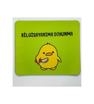 Sevimli Civciv Mouse Pad, 21x17 cm, Kaymaz Taban, Ev, Ofis ve Oyun için Rahat ve Yumuşak Mousepad
