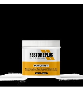 RESTOREPLUS IKARUS HS-1  Baryum Kompleks Tam Sentetik Yüksek Hız Gresi (500Gram)