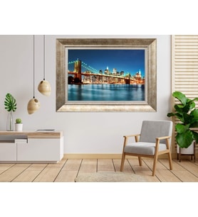 Gümüş Çerçeveli dekoratif Tablo as1102