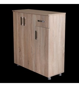 Ayakkabılık 13639 Çok Amaç Model Parlak SOMONE Hard suntalem Demonta 5raf El Yapı (Krem)