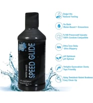 Speed Glide 250 ML Su Bazlı Kayganlaştırıcı Jel
